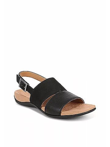 Vionic Women's Rest Morro Sandal in Black (view 2)