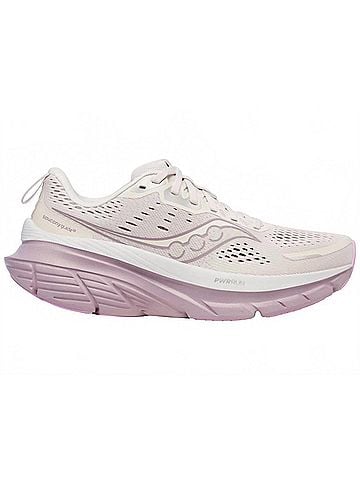 Saucony Women's Guide 18 Running Shoes in Moon/Quail (view 1)