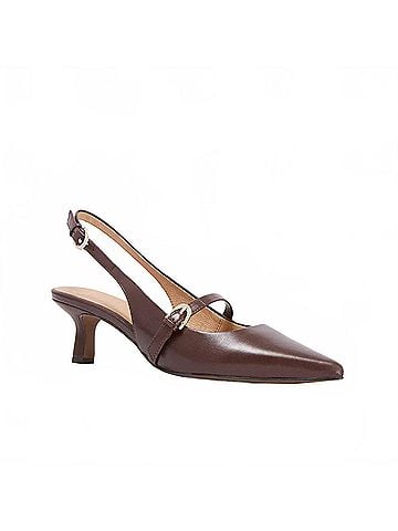 Frankie4 Women's Coco Sling Back Heel in Chesnut (view 1)