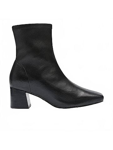 Frankie4 Women's Ember Side Zip Bootie in Black (view 1)