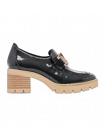 Dolce Vita Women's Harold Loafer in Midnight Patent Leather (view 1)