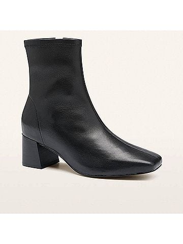 Frankie4 Women's Ember Side Zip Bootie in Black (view 2)