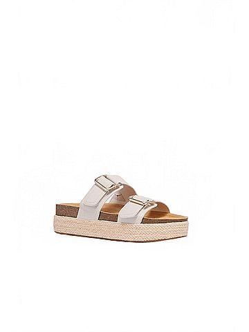 Frankie4 Women's Bennett Sandal in Bone (view 2)