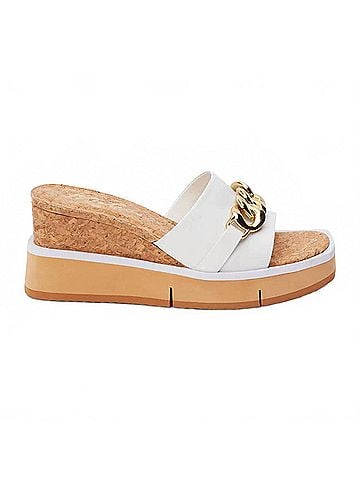 Matisse Women's Nolan Wedge Sandal in White (view 1)