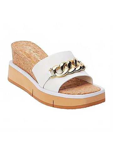 Matisse Women's Nolan Wedge Sandal in White (view 2)