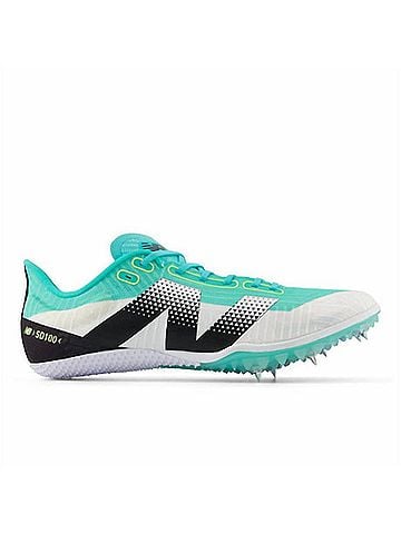 New Balance Women's Fuelcell Sd100 V5 Shoe in Cyber Jade/White/Black (view 1)