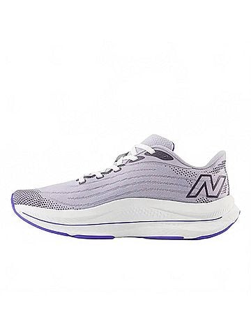 New Balance Women's Fuel Cell Walker Elite Sneakers in Purple/White (view 2)