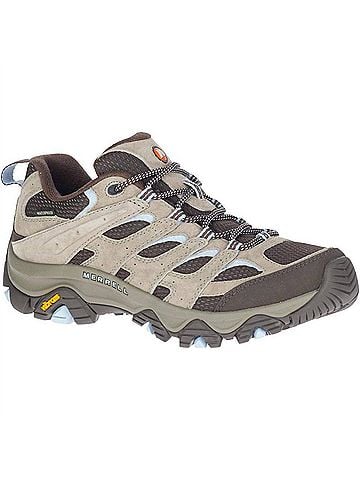 Merrell Women's Moab 3 Waterproof Shoes in Brindle (view 2)