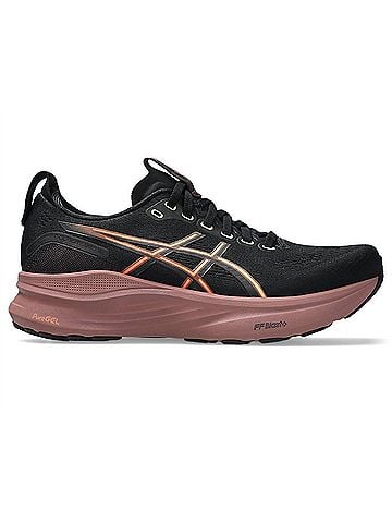 Asics Women's Gel Kayano 32 Sneaker in Black/Dark Currant (view 1)