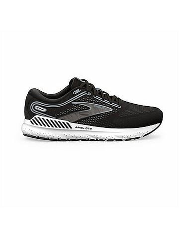 Brooks Women's Ariel Gts 23 Running Shoe in Black/Grey/White (view 1)