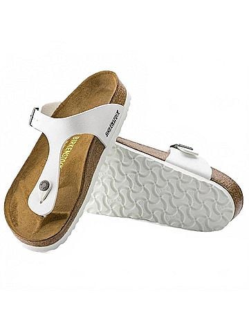 Birkenstock Women's Gizeh Sandals in White (view 2)