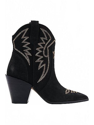 Dolce Vita Women's Ginni Pointed Toe Booties in Nubuck (view 1)