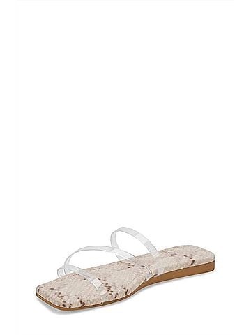 Dolce Vita Women'S Vinny Slide Sandals in Clear (view 2)