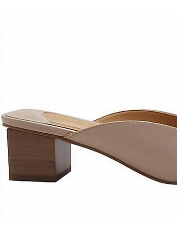 J. Renee Women's Daicy Sandal in Nude Kidskin (view 2)