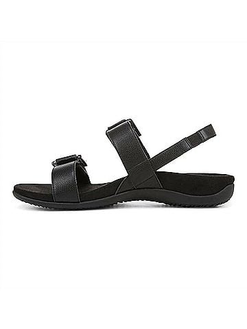 Vionic Women's Reese Sandal in Black (view 2)