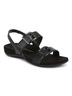 Vionic Black Women's Reese Sandal in Black Size 6 - photo 3