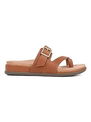 Vionic Women's Carmela Sandals in Tan (view 1)