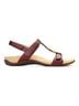Vionic Red Women's Rest Farra Sandal in Fig Size 9 (wide) - photo 1
