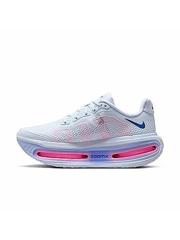 Nike Women's Vomero Premium Shoes in Blue Tint/Deep Royal Blue Aluminum (view 2)
