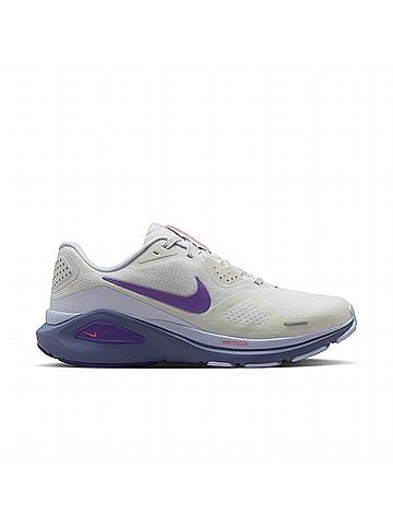 Nike Women's Structure 26 Shoes in Summit White/Wild Grape Amethyst Tint (view 1)