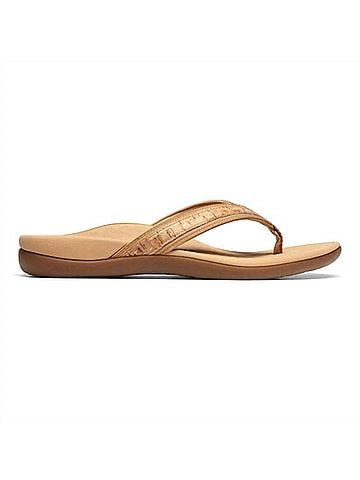 Vionic Women's Tide Sandal in Gold Cork (view 1)