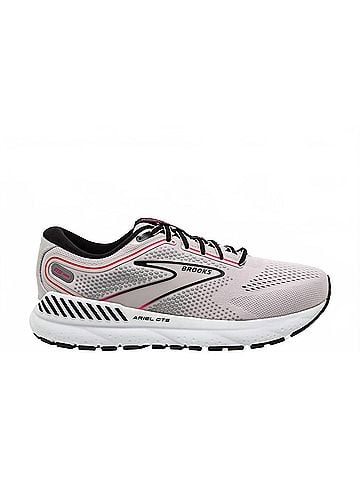 Brooks Women's Ariel Gts 23 Running Shoes in Grey/Black/Pink (view 1)