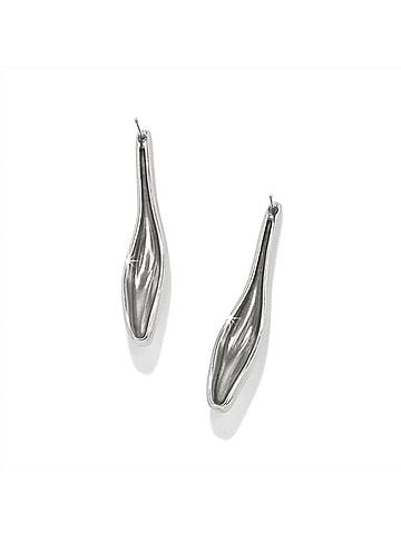 Brighton Women's Cascade Rio Drop Post Earrings in Silver Gold (view 2)