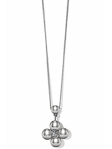 Brighton Women's Meridian Olympia Necklace in Silver (view 1)