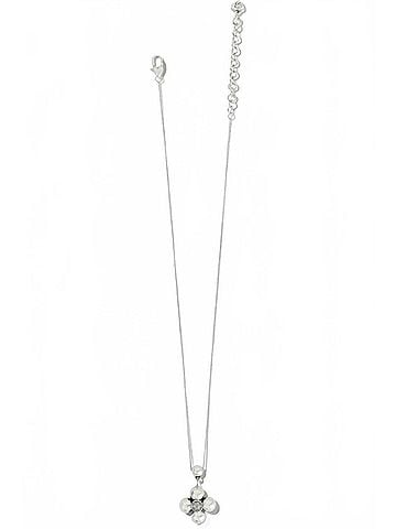 Brighton Women's Meridian Olympia Necklace in Silver (view 2)