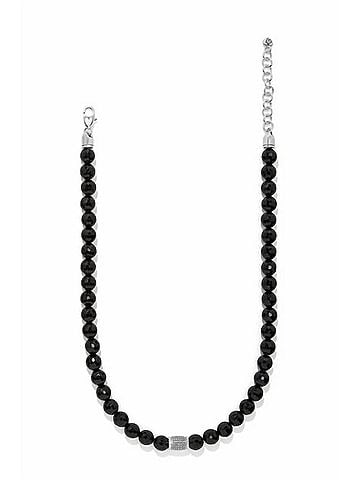 Brighton Women's Meridian Solis Bead Necklace in Black (view 1)