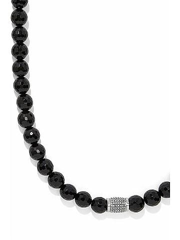 Brighton Women's Meridian Solis Bead Necklace in Black (view 2)