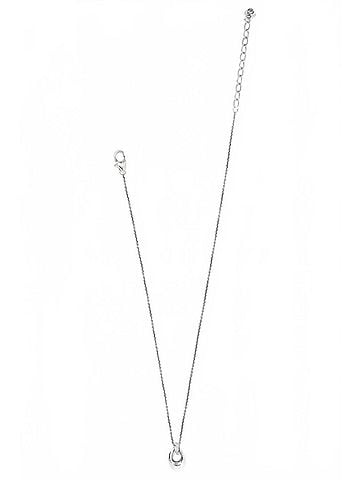 Brighton Women's Meridian Orbit Necklace in Silver (view 2)
