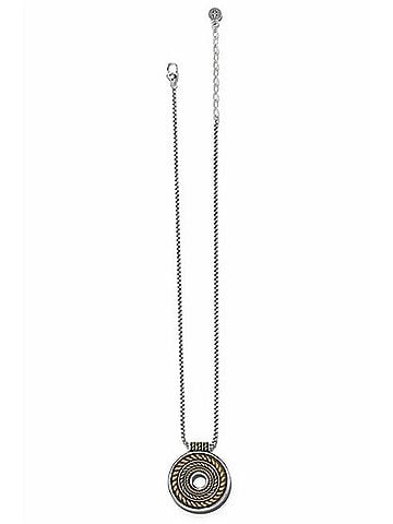 Brighton Women's Monete Ring Necklace in Silver Gold (view 2)