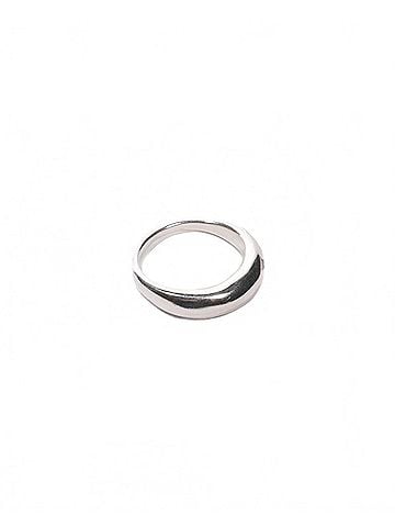 Odette New York Boule Ring in Silver (view 1)