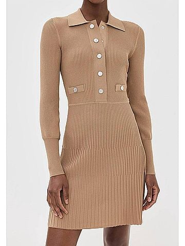 Veronica Beard Lauper Dress in Russet (view 2)