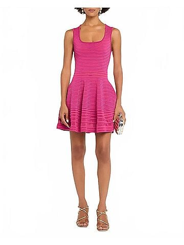 SIMKHAI Lottie Dress in Bougainvillea (view 2)
