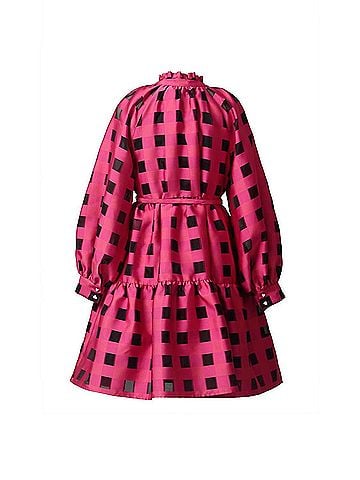 Emily Lovelock Lucy Dress in Crimson (view 2)