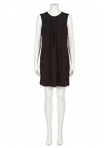 Joseph Ribkoff Shift Sleeveless Dress in Black (view 1)