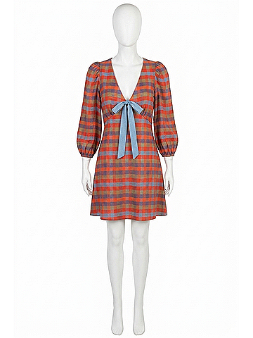 SMITH & QUINN Darling Dress in Campers Check (view 1)