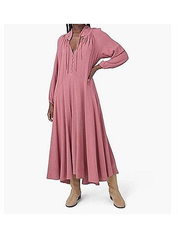 Xirena Eva Dress in Rose (view 2)