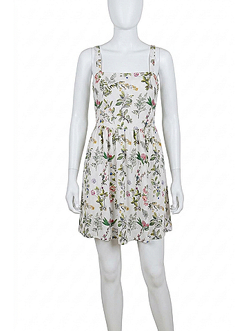 SMITH & QUINN Madeline Mini Dress in Green Multi (view 1)