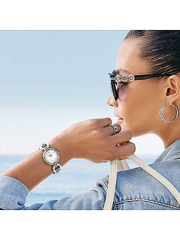 Brighton Women's Astoria Watch in Silver (view 2)