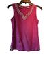 edward Silver Purple Sleeveless Blouse Size S - photo 1