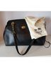 Coach 100% Calf Leather Black Leather Satchel One size - photo 6