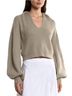 T by Alexander Wang Tan Pullover Sweater Size L - photo 1