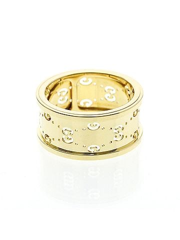 Gucci Gucci Icon Twirl Ring Yellow Gold (18K) Fashion No Stone Band Ring Gold (view 2)