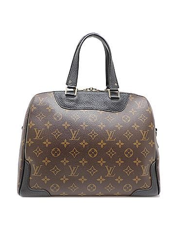Louis Vuitton Louis Vuitton Retiro Women's Handbag M50058 Monogram Macassar Noir (Black) - Strap Missing (view 2)