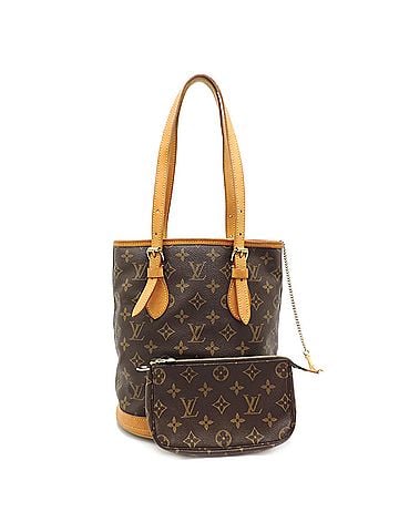 Louis Vuitton Louis Vuitton Bucket PM (with pouch) Women's Shoulder Bag M42238 (Discontinued) Monogram Brown (view 1)