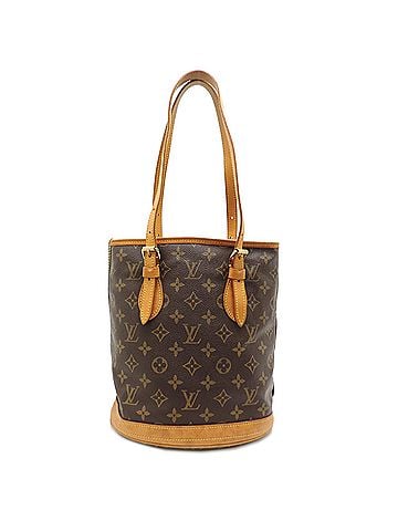 Louis Vuitton Louis Vuitton Bucket PM (with pouch) Women's Shoulder Bag M42238 (Discontinued) Monogram Brown (view 2)