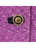 St. John 100% Other Tweed Purple Blazer Size 8 - photo 6